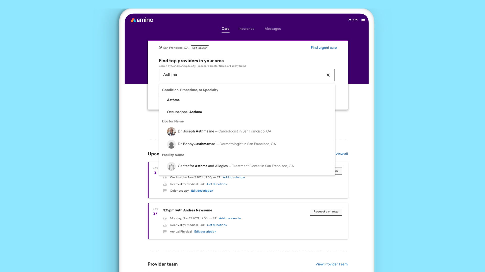 Introducing a unified search bar with new functionality